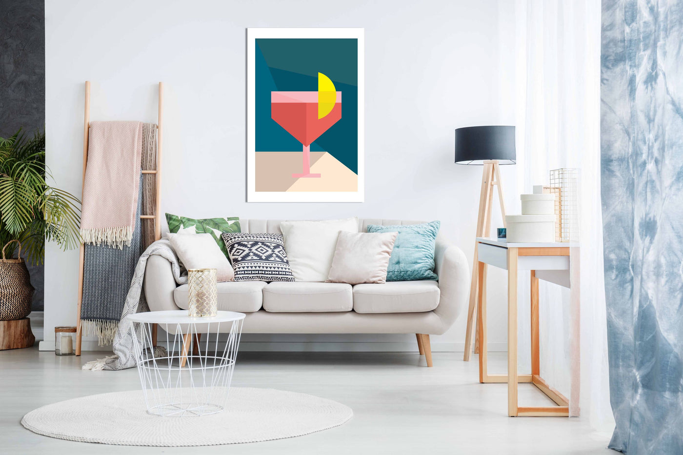 Cocktail Hour, Pictures for Home Walls, Bedroom, Living Room & Bathroom Decor