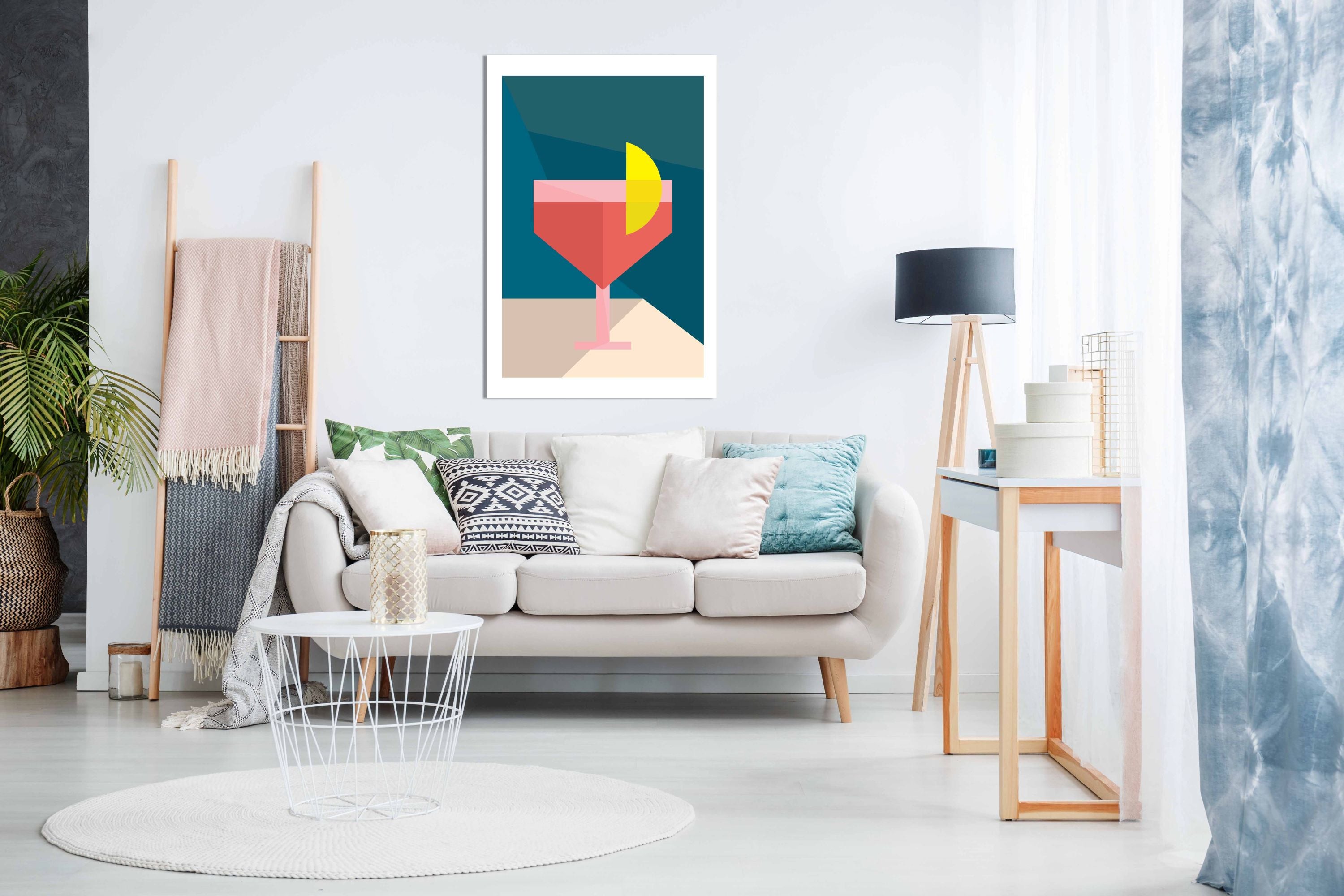 Cocktail Hour, Pictures for Home Walls, Bedroom, Living Room & Bathroom Decor