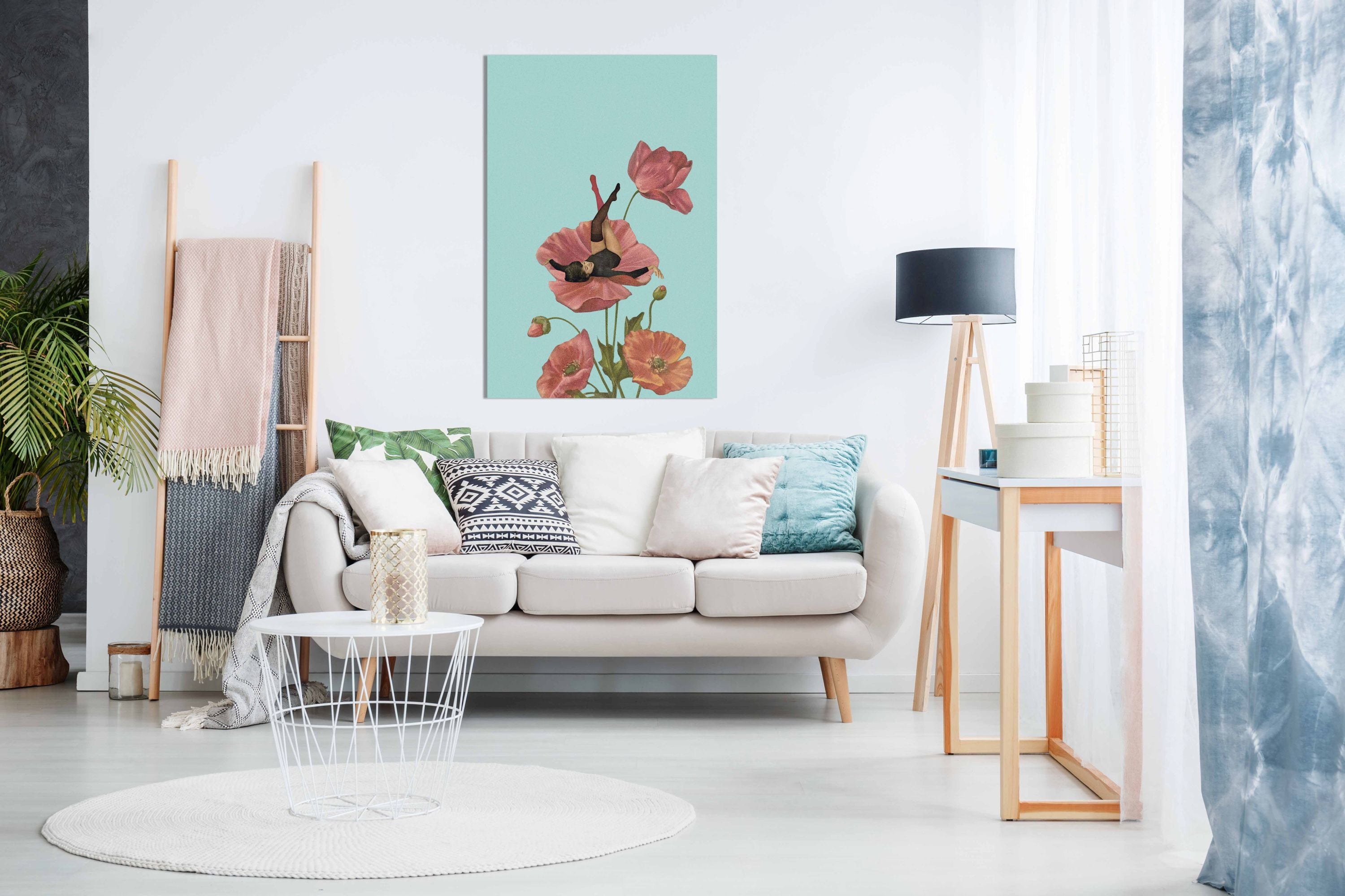 Colourful Dreamer, Pictures for Home Walls, Bedroom, Living Room & Bathroom Decor