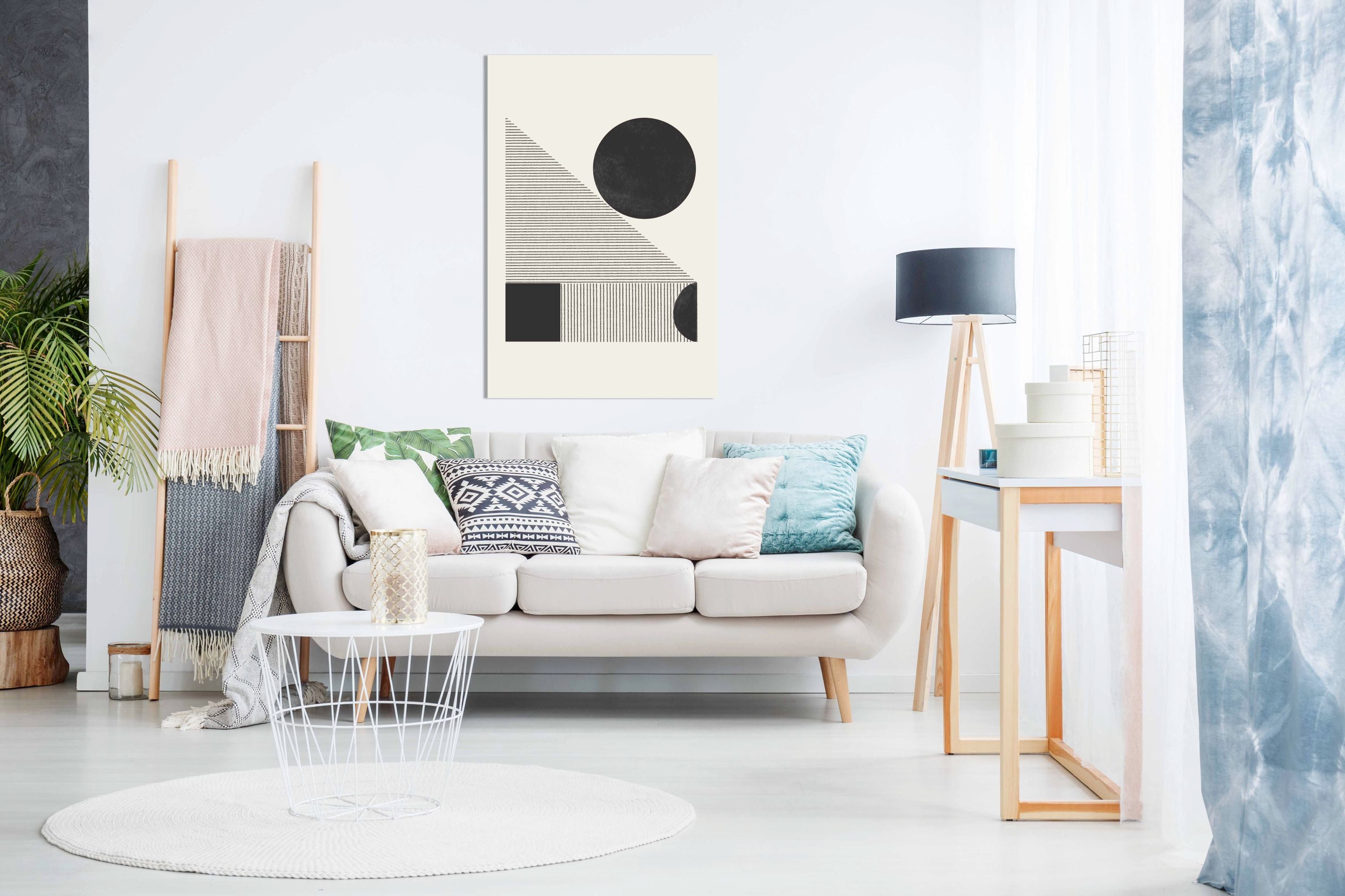 Composition IX, Pictures for Home Walls, Bedroom, Living Room & Bathroom Decor