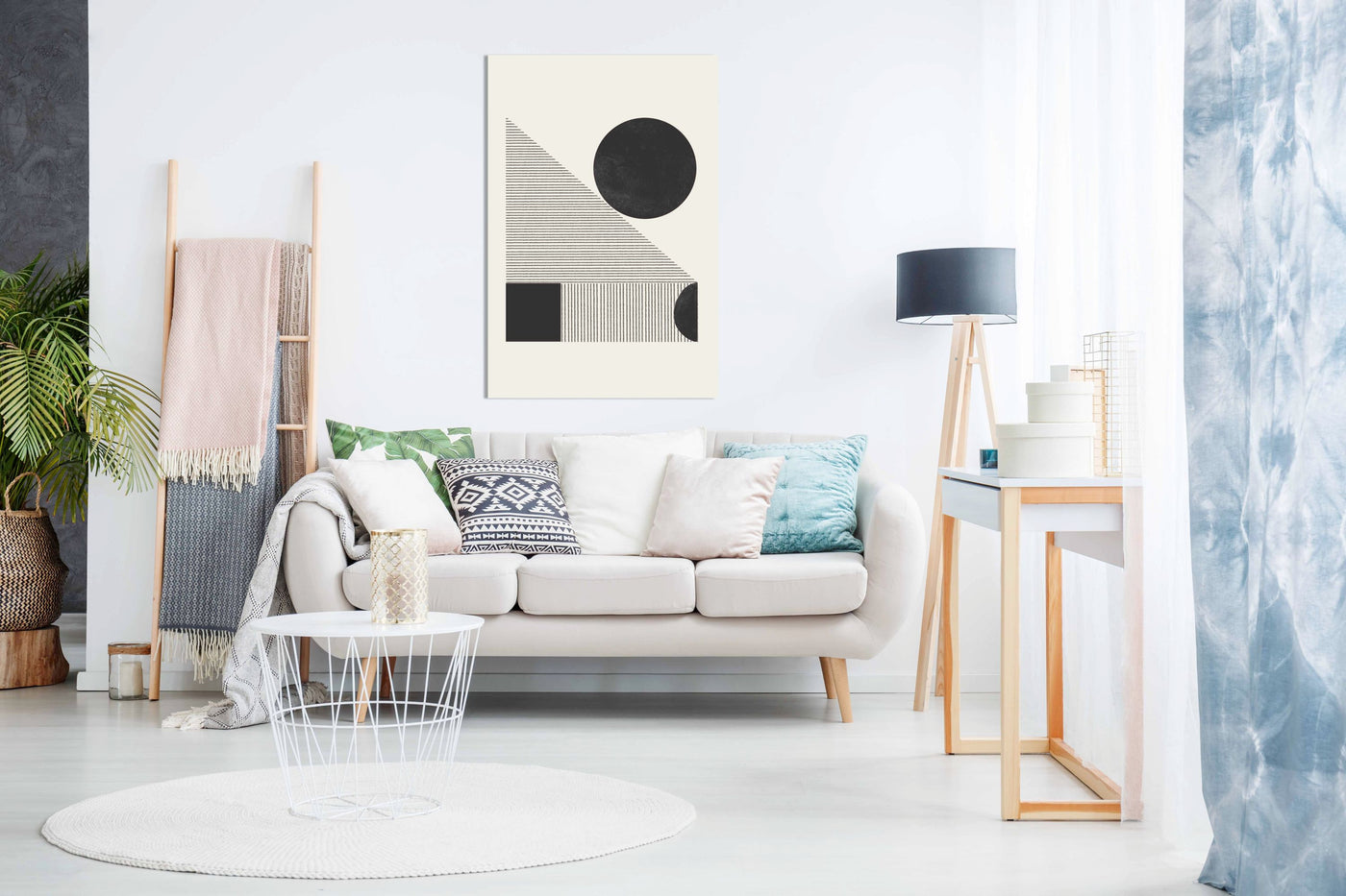 Composition IX, Pictures for Home Walls, Bedroom, Living Room & Bathroom Decor