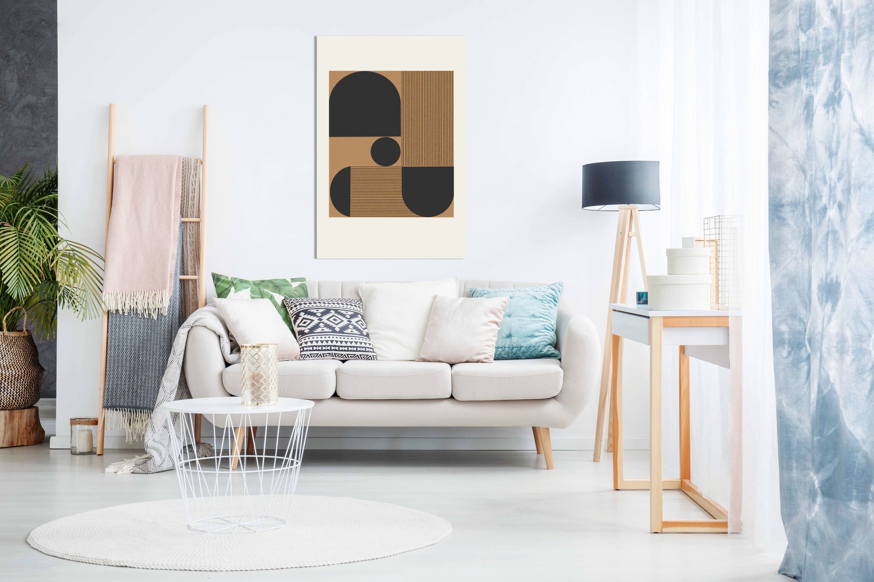 Composition VI, Pictures for Home Walls, Bedroom, Living Room & Bathroom Decor
