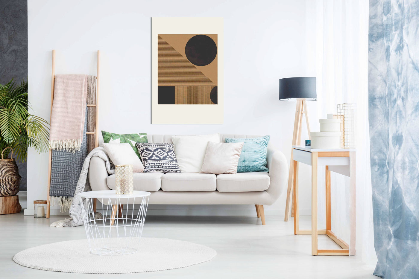 Composition X, Pictures for Home Walls, Bedroom, Living Room & Bathroom Decor