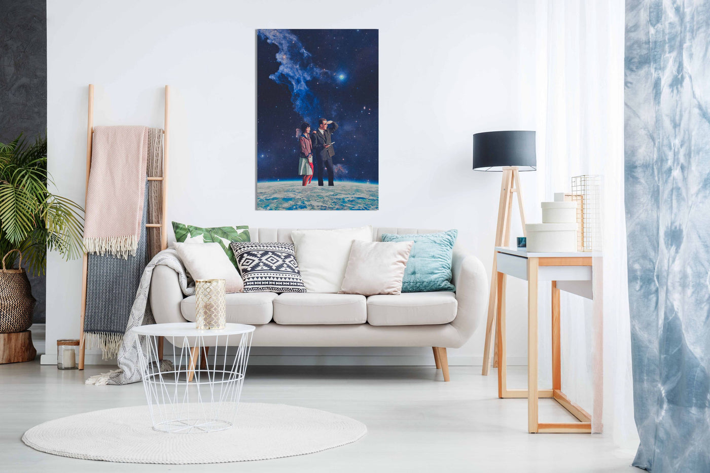 Couple Exploring, Pictures for Home Walls, Bedroom, Living Room & Bathroom Decor