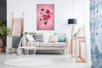 Cup of flowers, Pictures for Home Walls, Bedroom, Living Room & Bathroom Decor