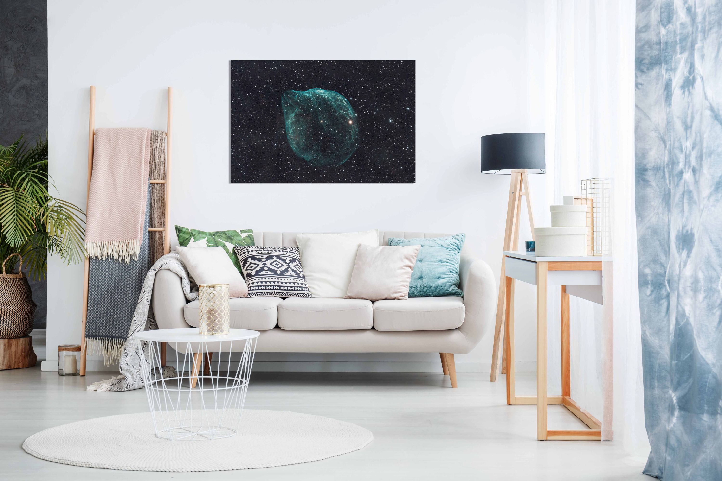 DOLPHIN NEBULA - SHARPLESS 2-308, Pictures for Home Walls, Bedroom, Living Room & Bathroom Decor