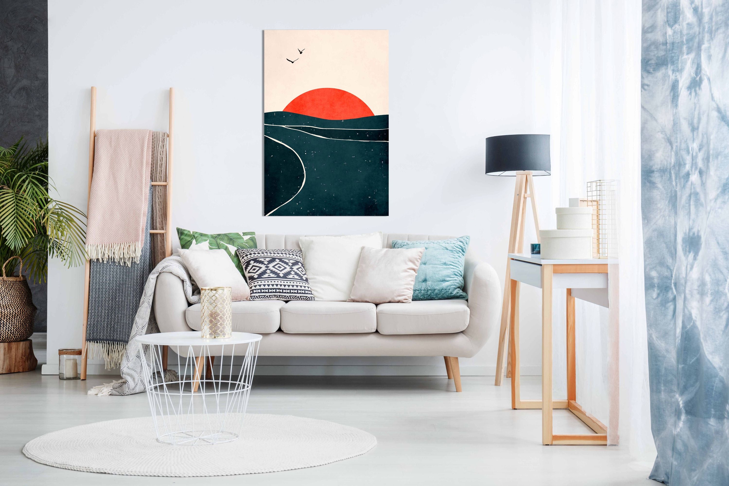 Dancing Seagulls, Pictures for Home Walls, Bedroom, Living Room & Bathroom Decor