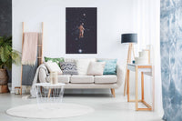 Dancing in Space, Pictures for Home Walls, Bedroom, Living Room & Bathroom Decor
