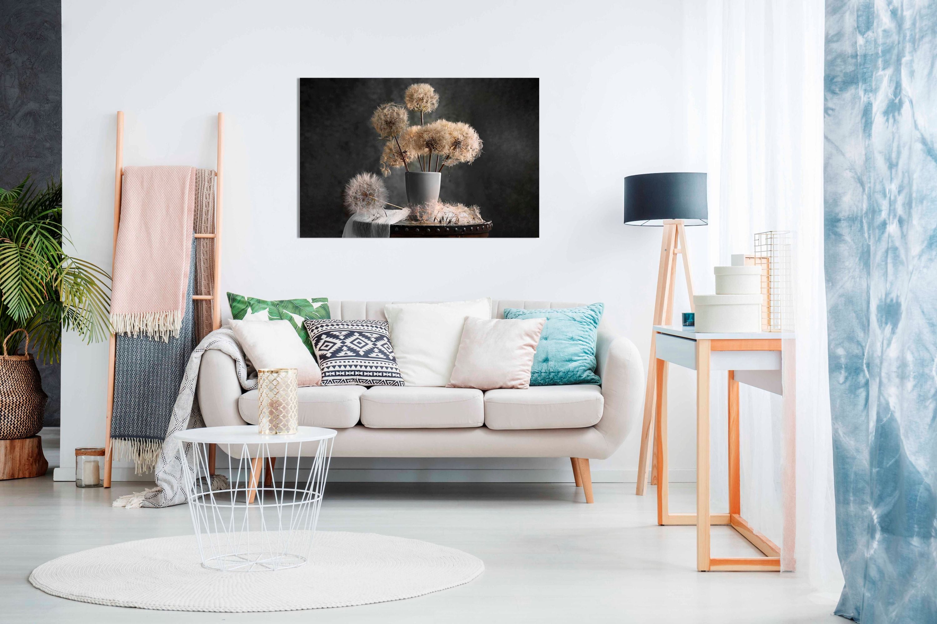Dandelion Seed Pod, Pictures for Home Walls, Bedroom, Living Room & Bathroom Decor