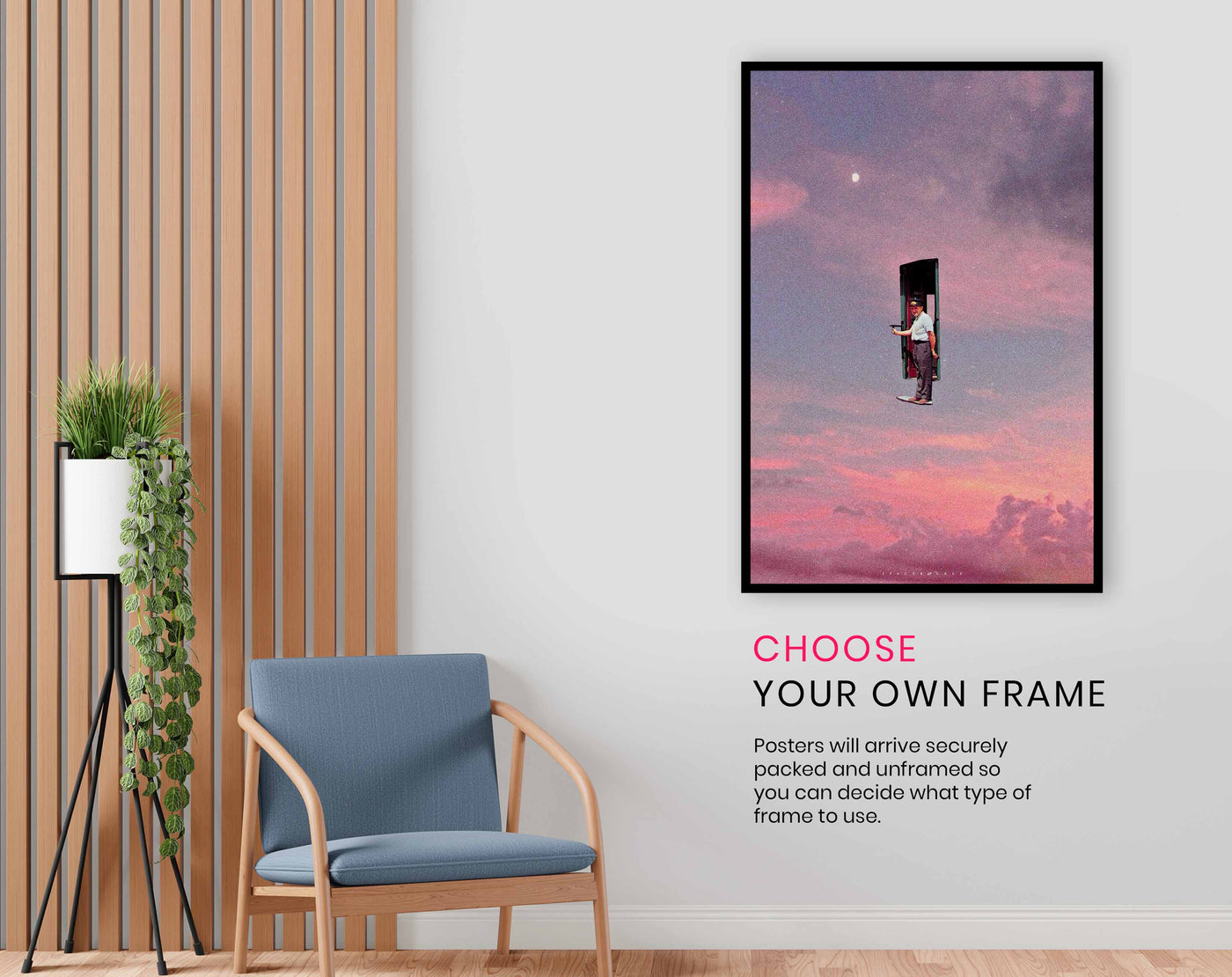Door in the Sky, Pictures for Home Walls, Bedroom, Living Room & Bathroom Decor