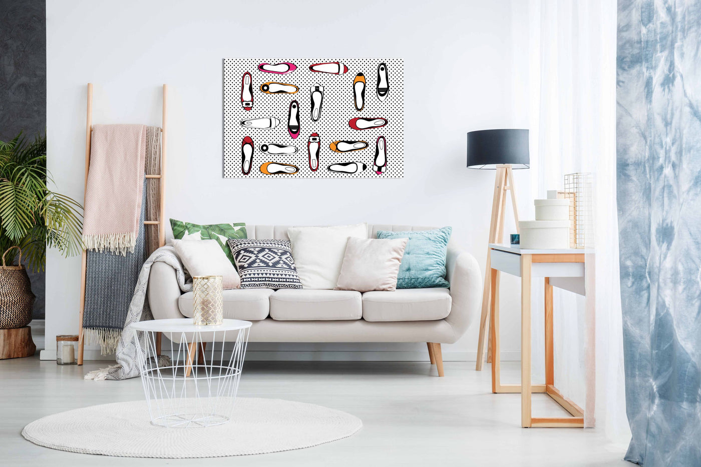 Dot Flats, Pictures for Home Walls, Bedroom, Living Room & Bathroom Decor