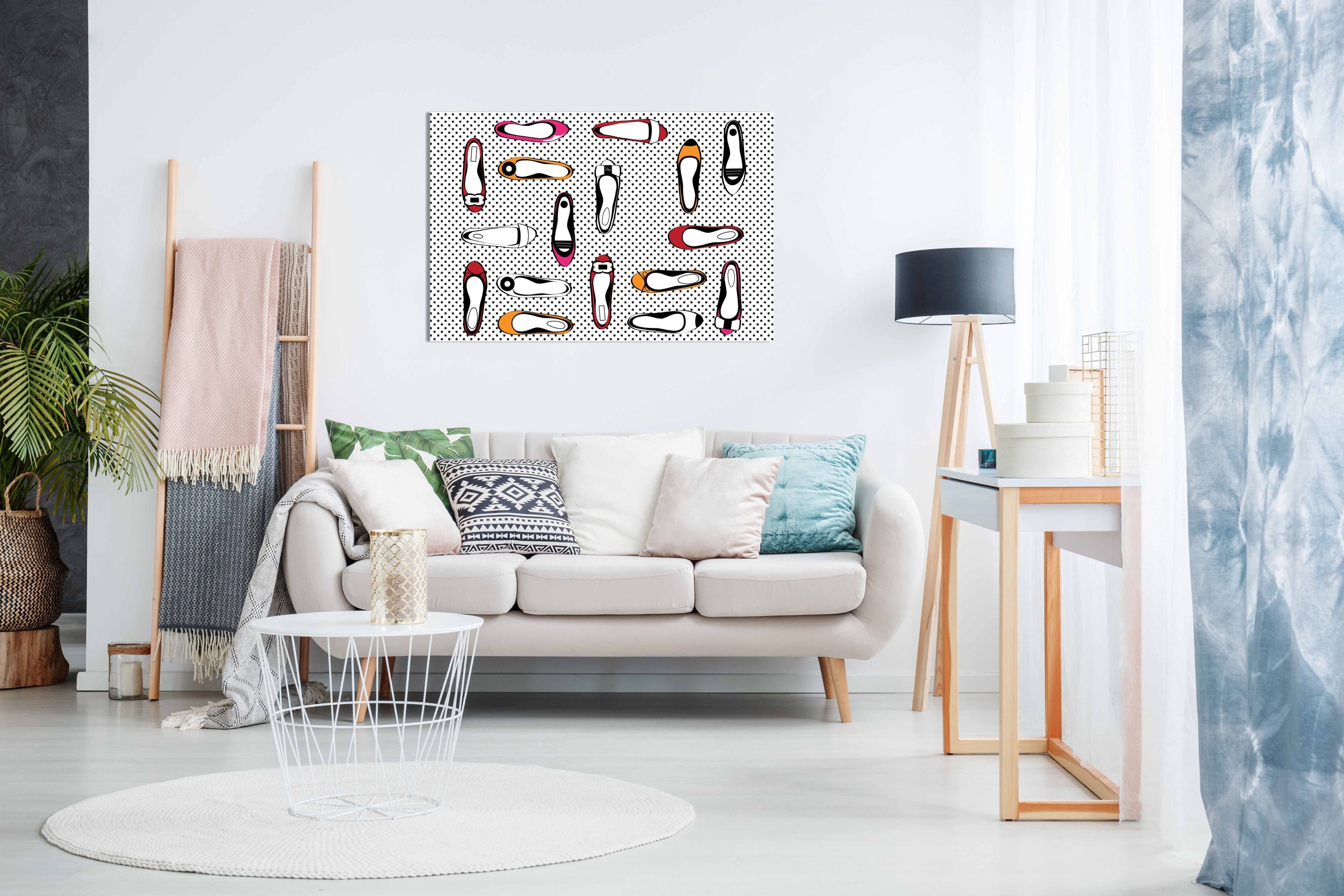 Dot Flats, Pictures for Home Walls, Bedroom, Living Room & Bathroom Decor