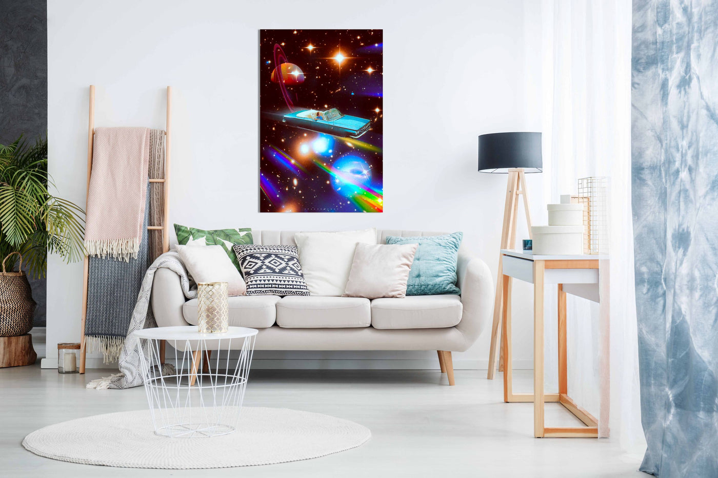 Driving through Space, Pictures for Home Walls, Bedroom, Living Room & Bathroom Decor