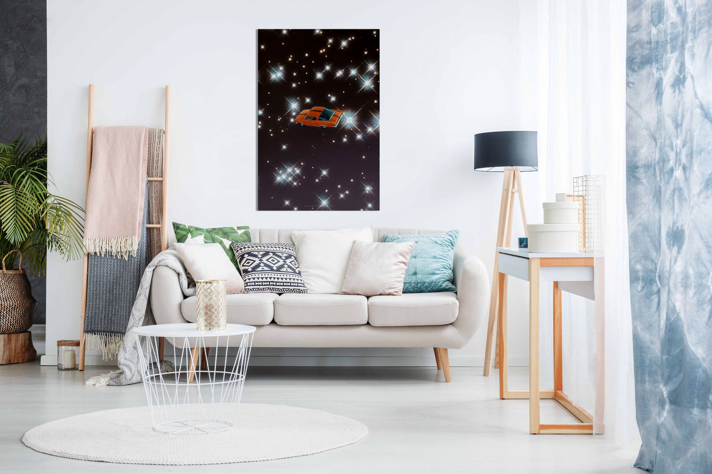 Driving through the Stars, Pictures for Home Walls, Bedroom, Living Room & Bathroom Decor