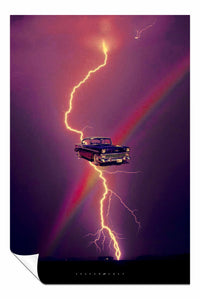 Electric Lightning, Pictures for Home Walls, Bedroom, Living Room & Bathroom Decor