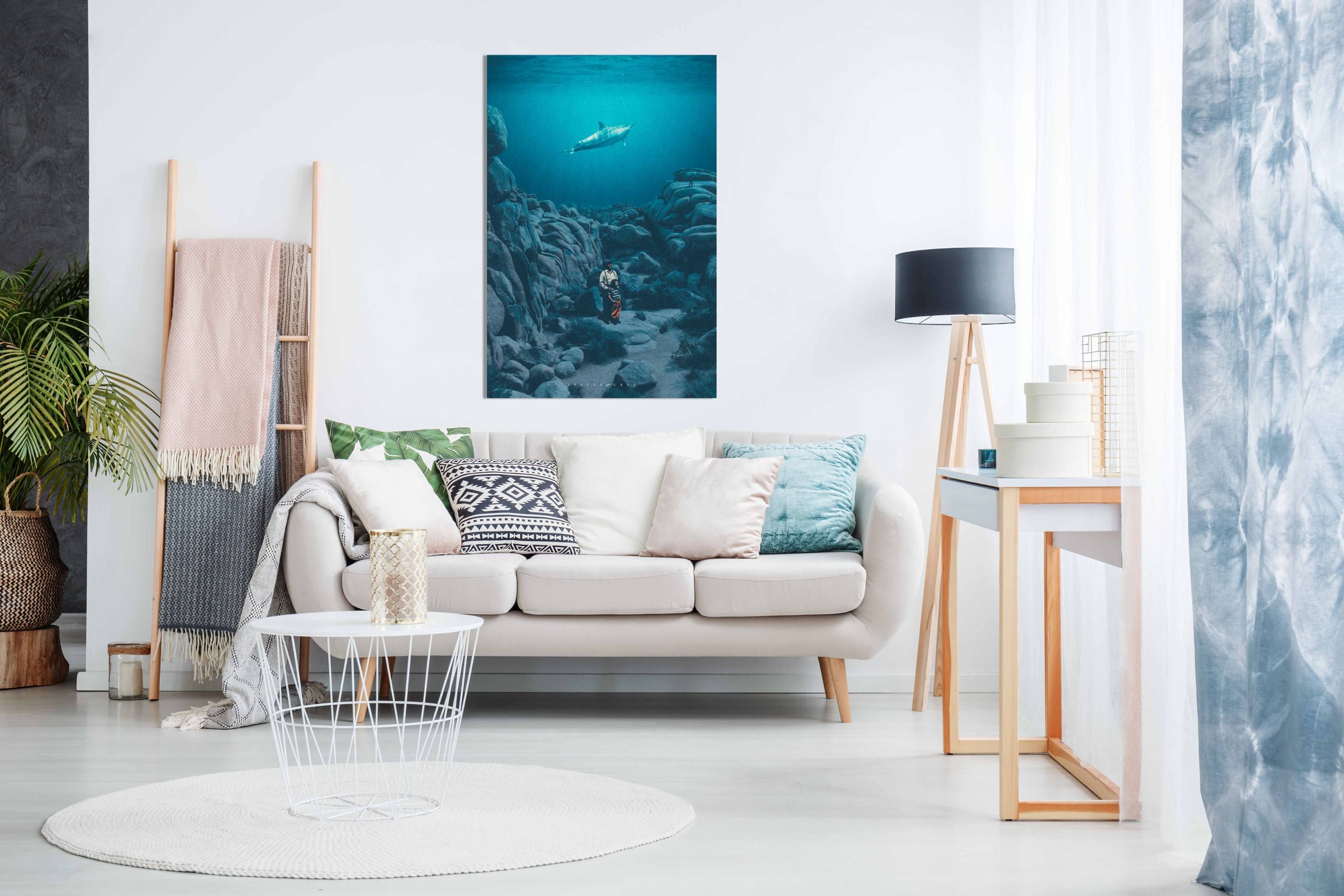 Exploring Underwater, Pictures for Home Walls, Bedroom, Living Room & Bathroom Decor