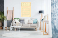 Faded Geometric #2, Pictures for Home Walls, Bedroom, Living Room & Bathroom Decor