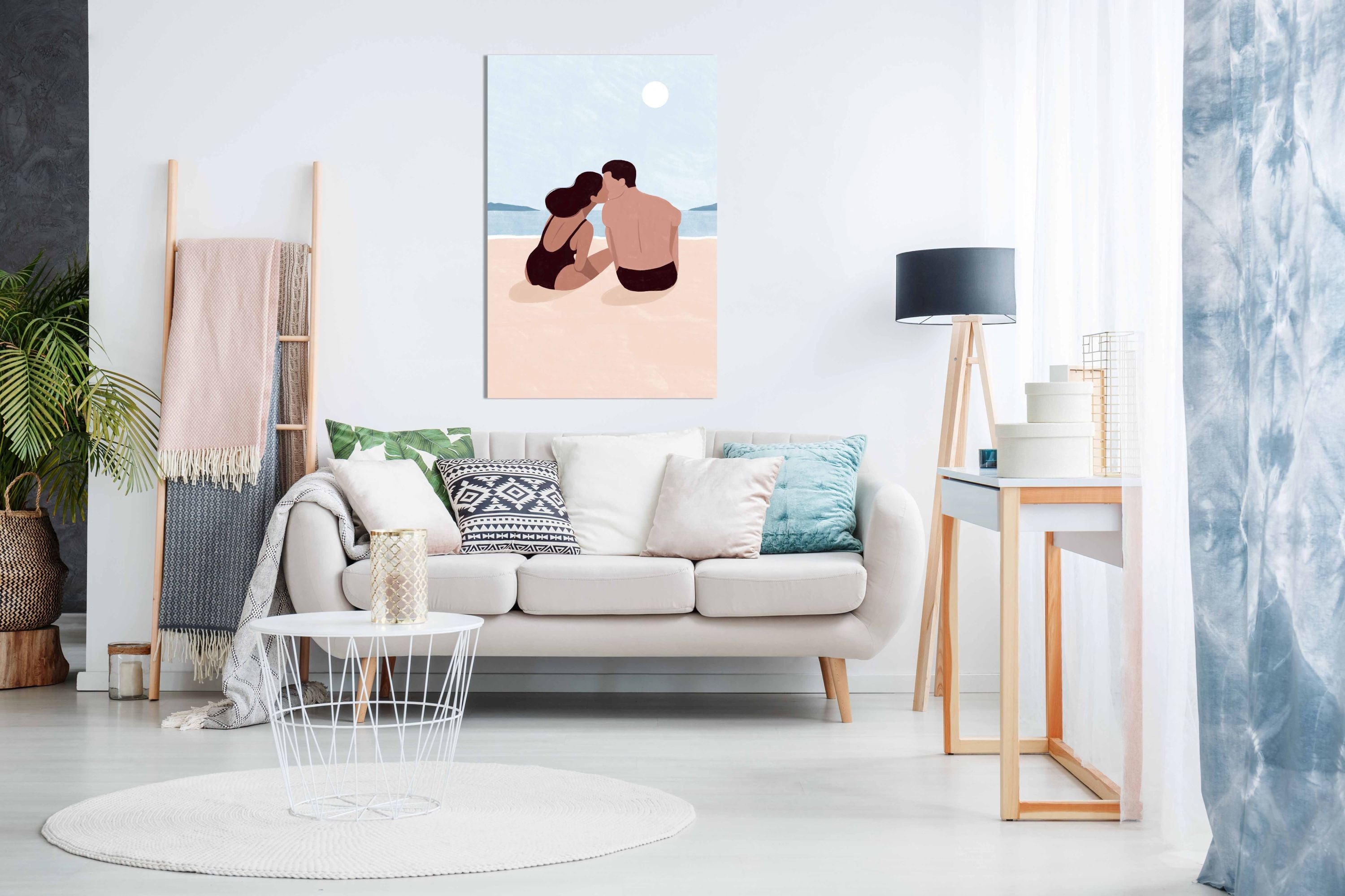 First Kiss, Pictures for Home Walls, Bedroom, Living Room & Bathroom Decor