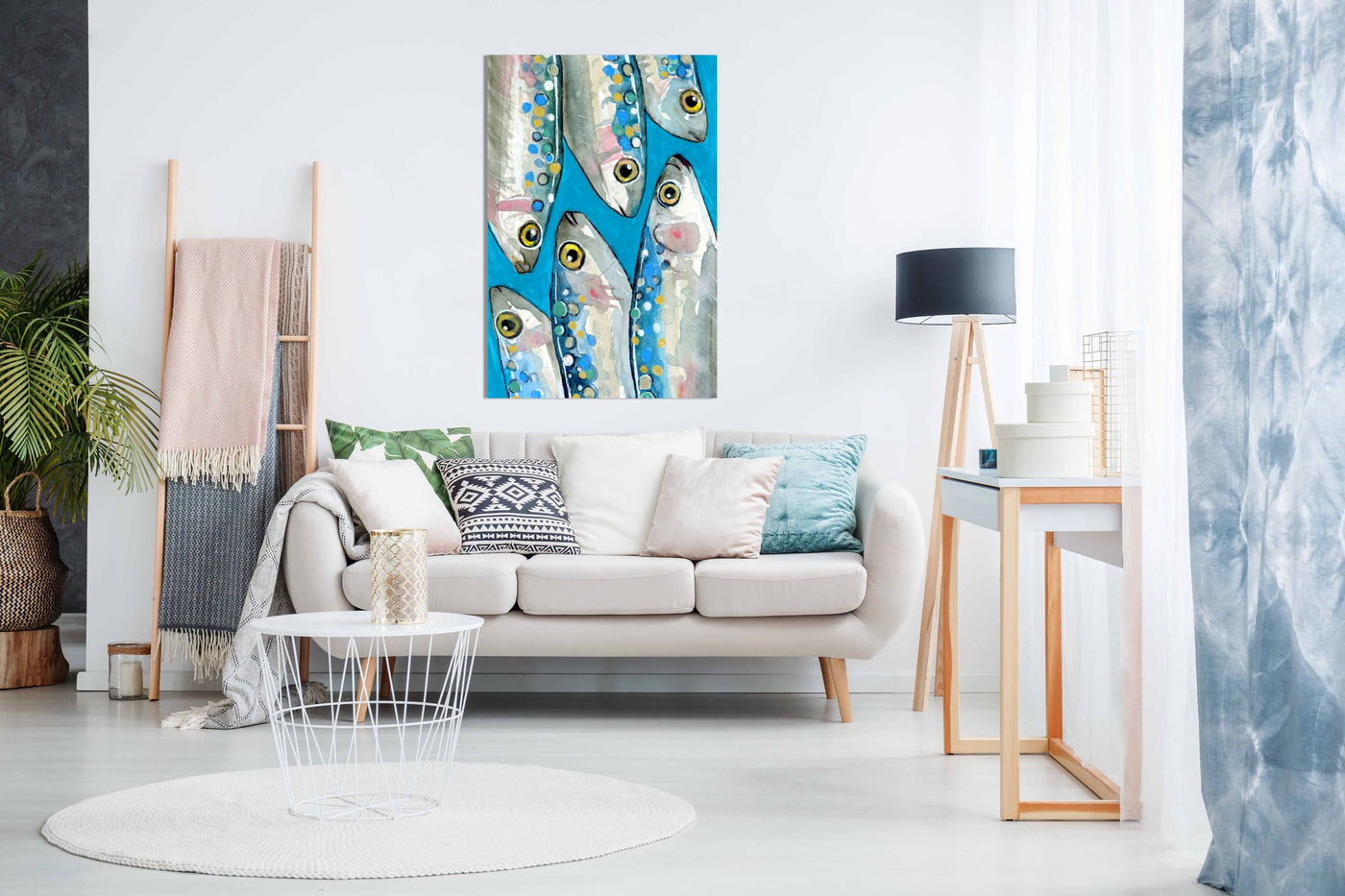 Fishes, Pictures for Home Walls, Bedroom, Living Room & Bathroom Decor