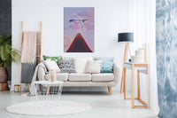 Flying Whale 2, Pictures for Home Walls, Bedroom, Living Room & Bathroom Decor