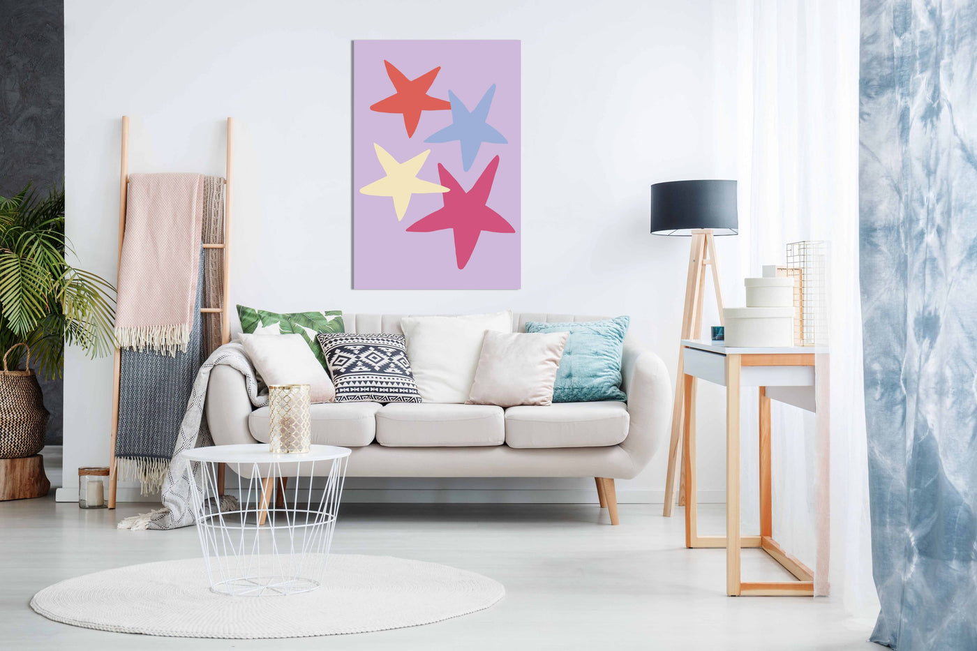 Four Stars 01, Pictures for Home Walls, Bedroom, Living Room & Bathroom Decor