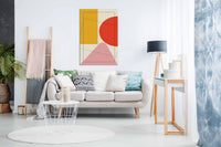 Four Triangles 2.0, Pictures for Home Walls, Bedroom, Living Room & Bathroom Decor