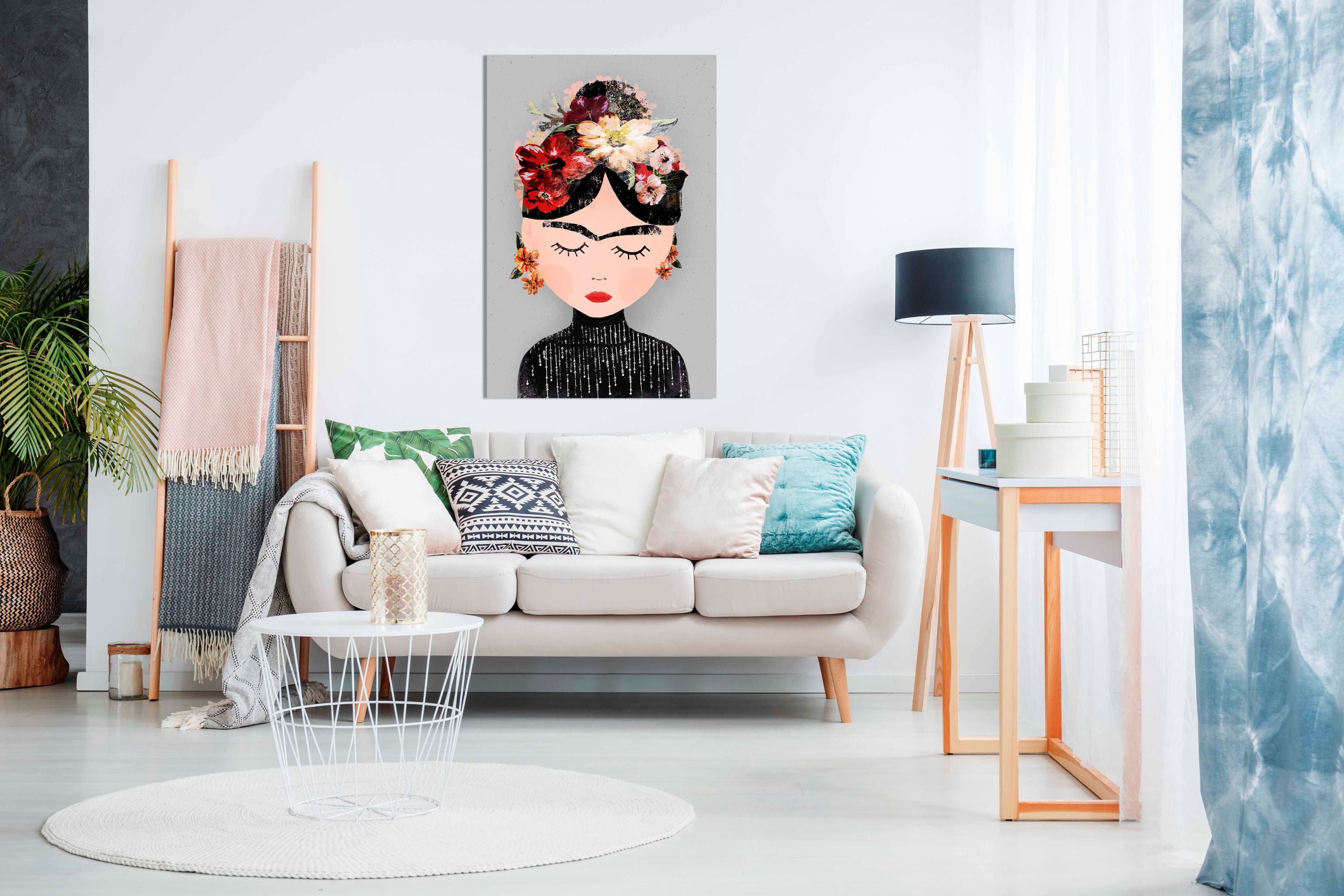 Frida Special Edition Canvas Print, Framed Wall Art Pictures for Home Decor