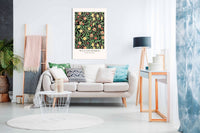 Fruit Pattern, Pictures for Home Walls, Bedroom, Living Room & Bathroom Decor