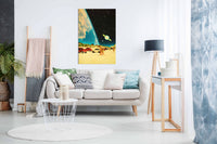 Galaxy Beach, Pictures for Home Walls, Bedroom, Living Room & Bathroom Decor
