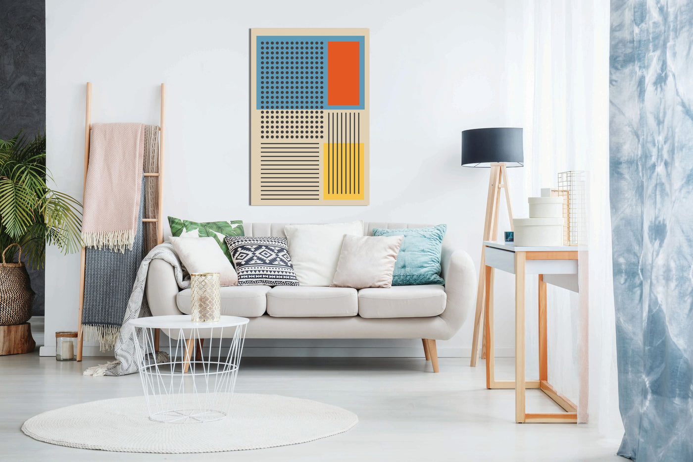 Geometric Expression #3, Pictures for Home Walls, Bedroom, Living Room & Bathroom Decor