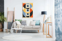 Geometric Pattern, Pictures for Home Walls, Bedroom, Living Room & Bathroom Decor