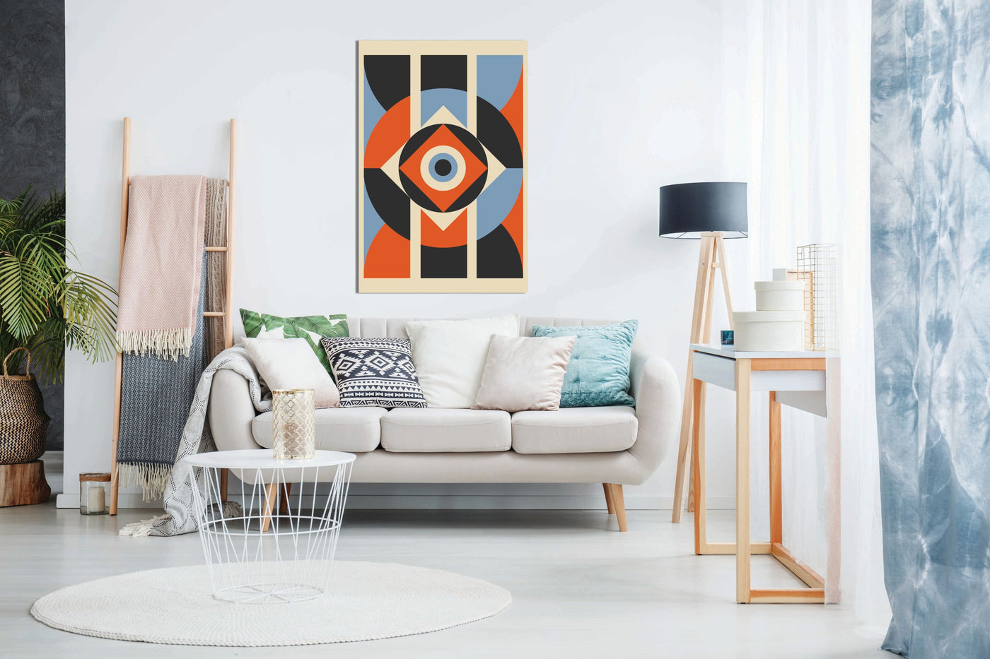 Geometric Patterns #1, Pictures for Home Walls, Bedroom, Living Room & Bathroom Decor