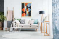 Geometric Patterns #2, Pictures for Home Walls, Bedroom, Living Room & Bathroom Decor
