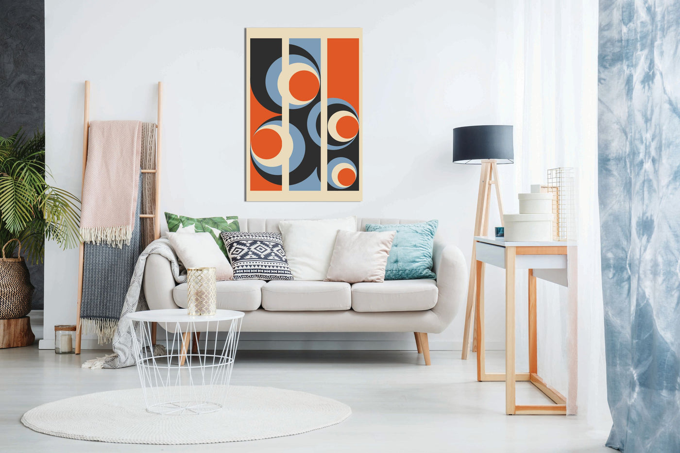 Geometric Patterns #3, Pictures for Home Walls, Bedroom, Living Room & Bathroom Decor