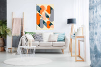 Geometrics 2, Pictures for Home Walls, Bedroom, Living Room & Bathroom Decor