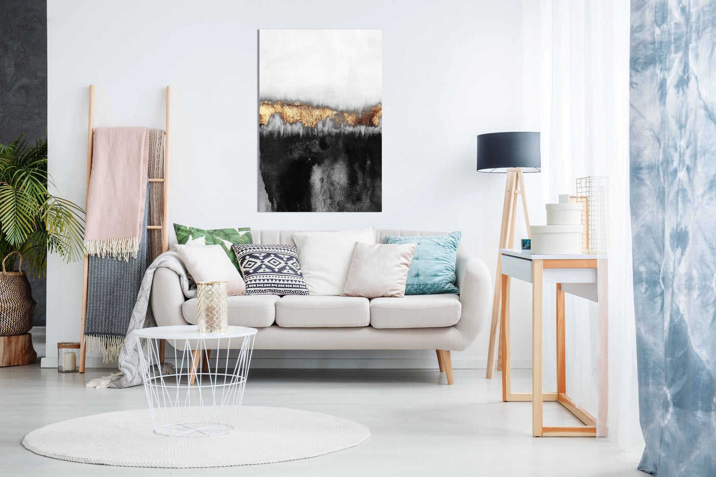 Gloomy Canvas Print, Pictures for Home Walls, Bedroom, Living Room & Bathroom Decor