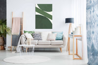 Green Abstract, Pictures for Home Walls, Bedroom, Living Room & Bathroom Decor