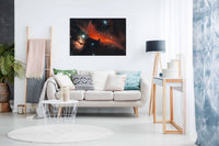 Horsehead and Flame Nebula, Pictures for Home Walls, Bedroom, Living Room & Bathroom Decor