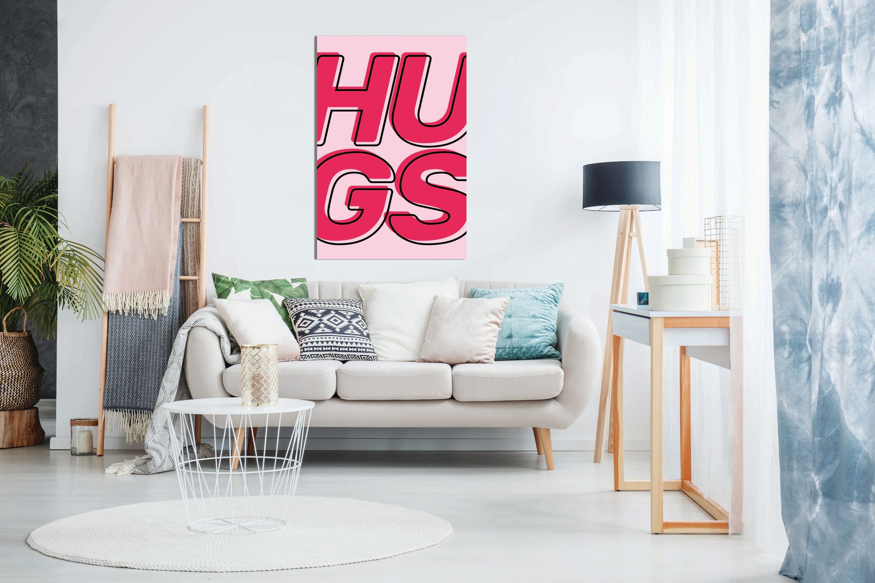 Hugs, Pictures for Home Walls, Bedroom, Living Room & Bathroom Decor