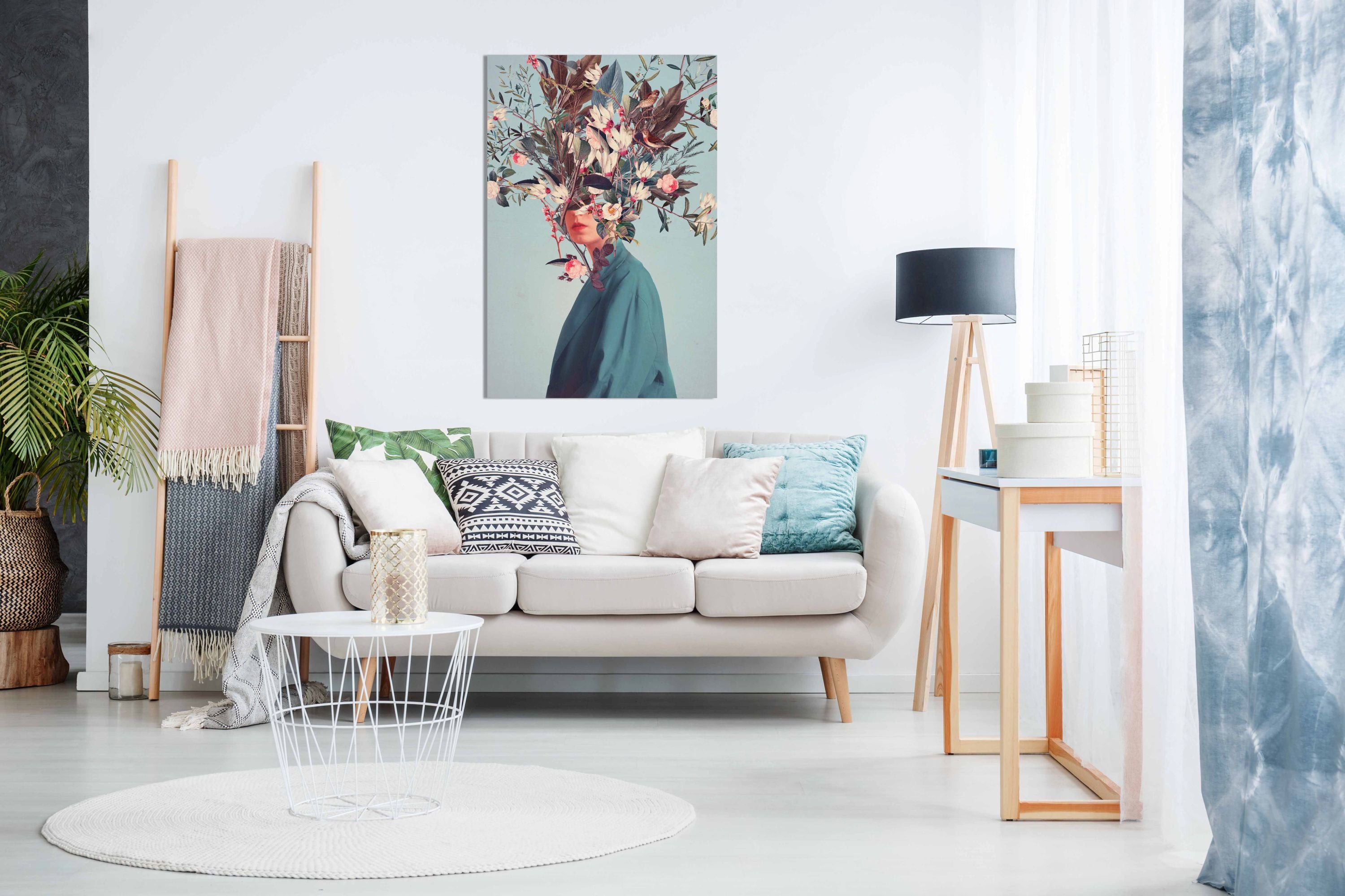 I Fell In Love With Fall Because of You Canvas Print, Pictures for Home Walls, Bedroom, Living Room & Bathroom Decor