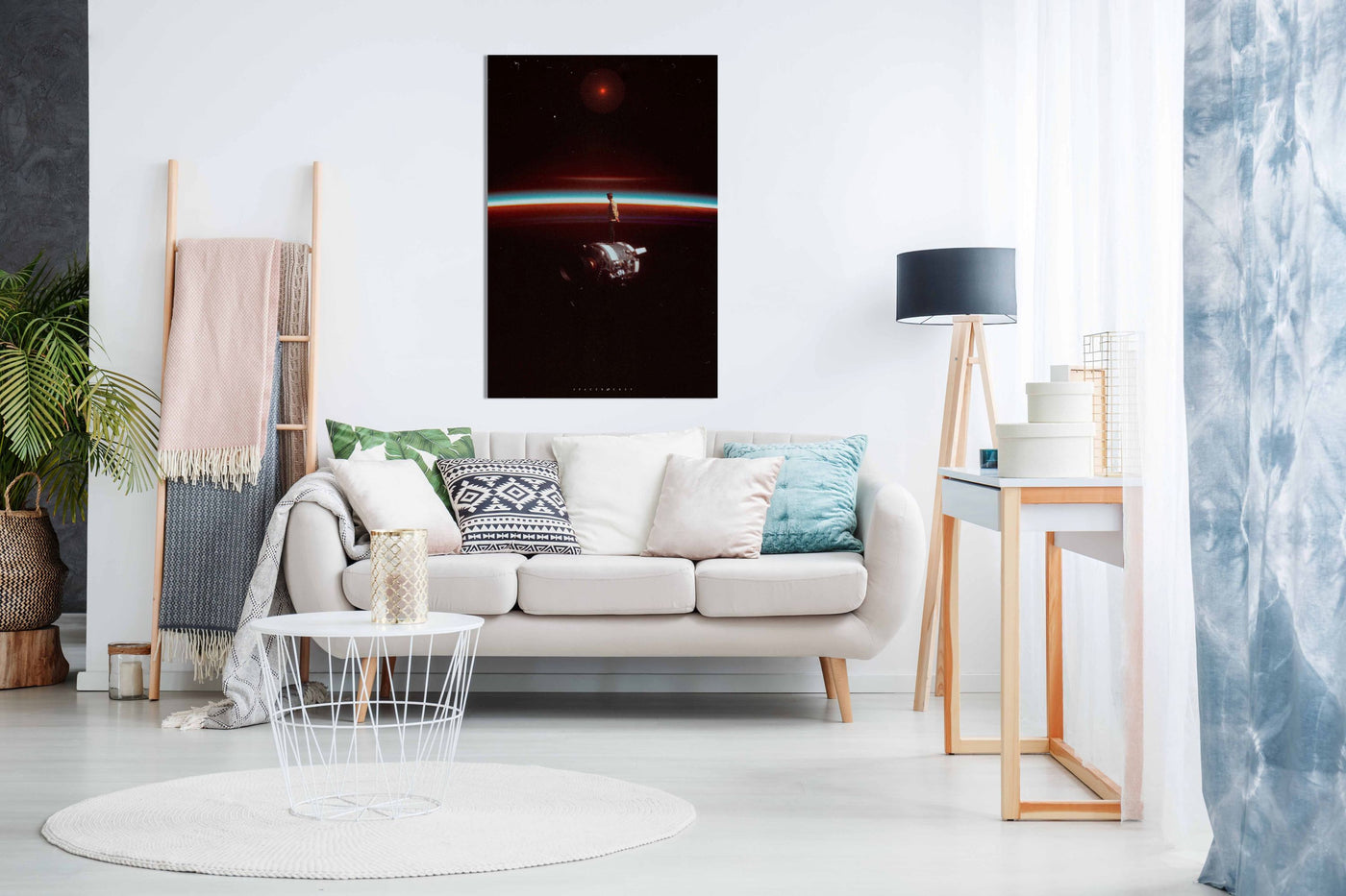 In Space, Pictures for Home Walls, Bedroom, Living Room & Bathroom Decor