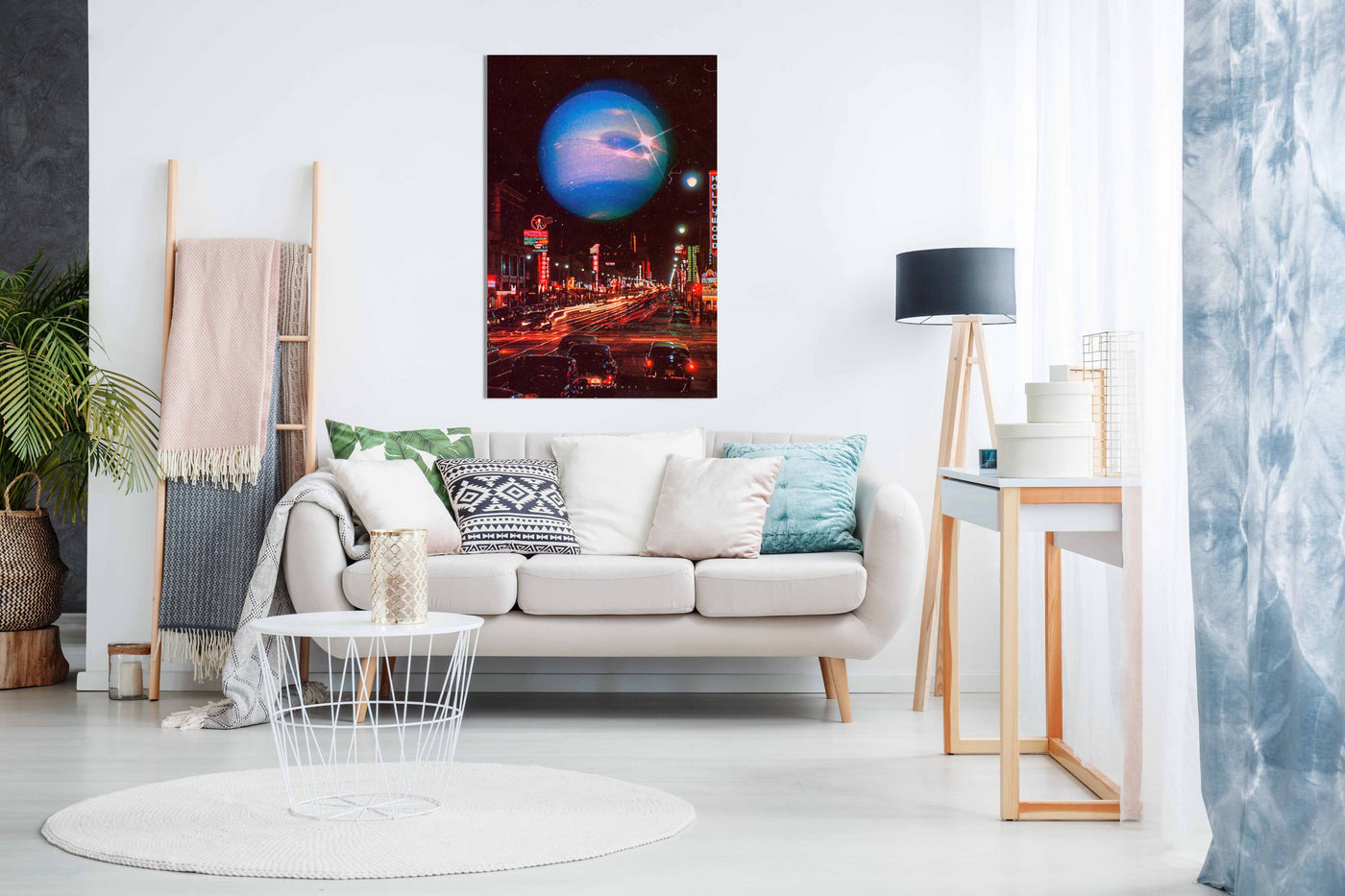 In the City, Pictures for Home Walls, Bedroom, Living Room & Bathroom Decor