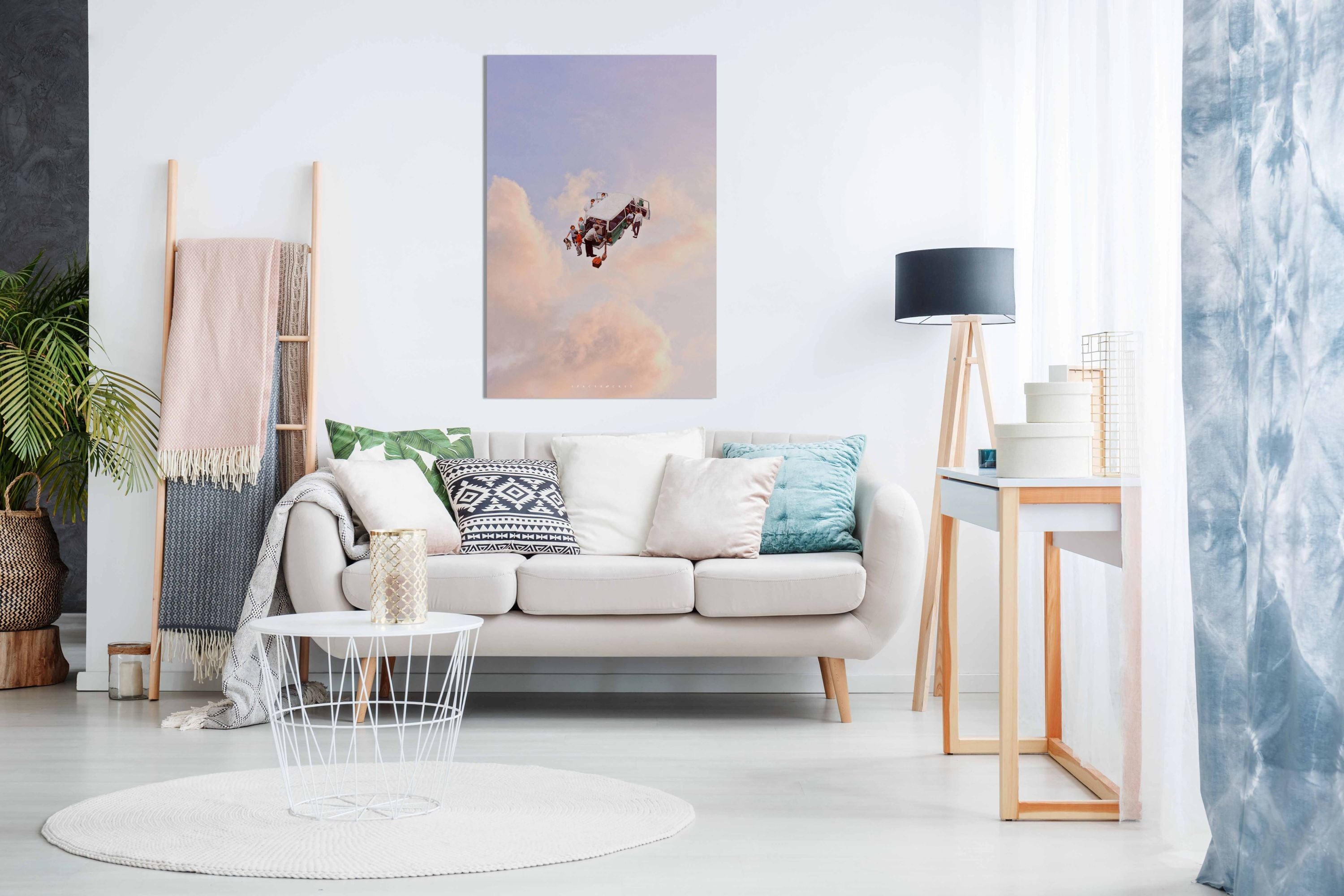 In the Sky, Pictures for Home Walls, Bedroom, Living Room & Bathroom Decor