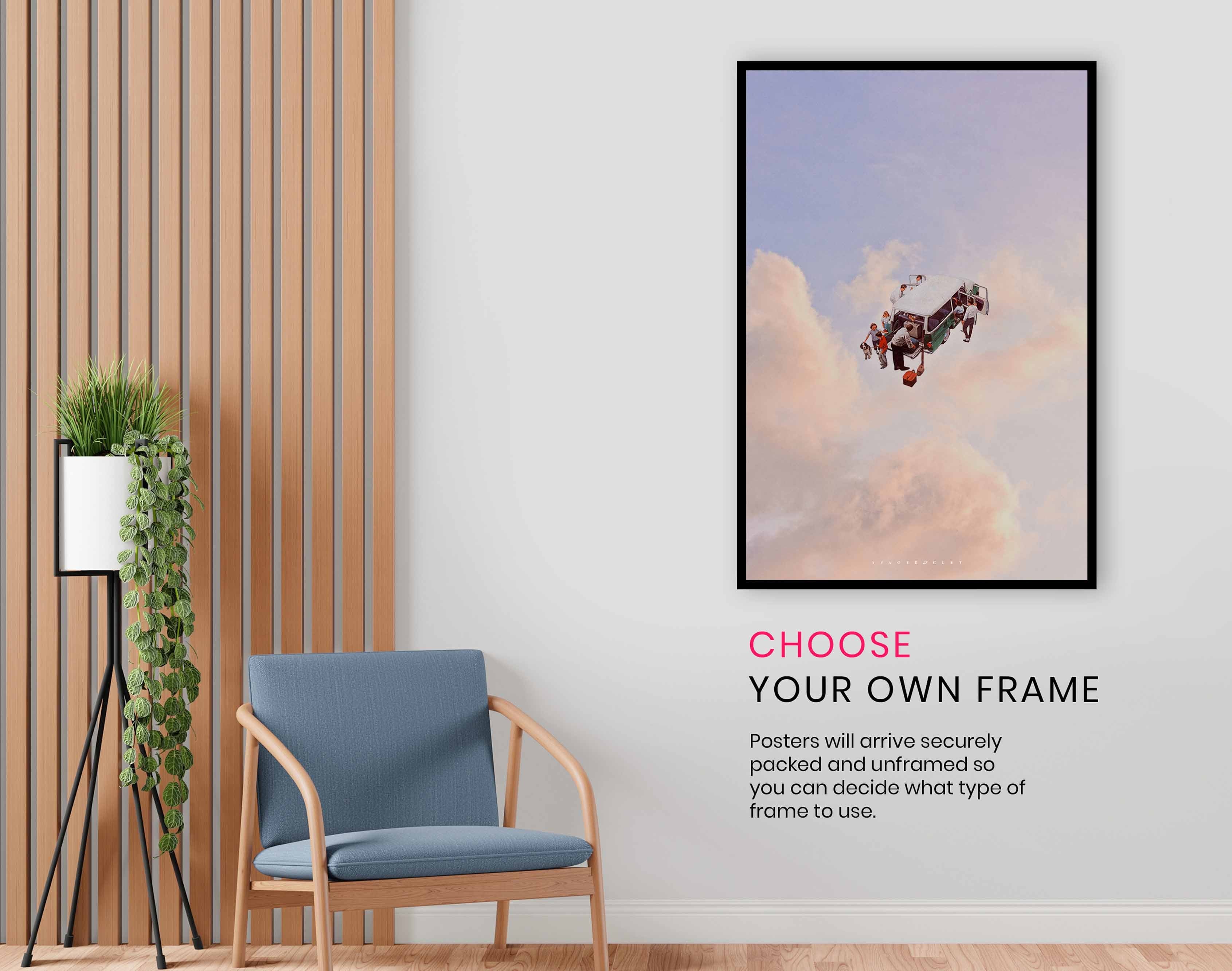 In the Sky, Pictures for Home Walls, Bedroom, Living Room & Bathroom Decor