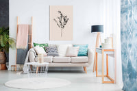 Inky Botanical, Pictures for Home Walls, Bedroom, Living Room & Bathroom Decor