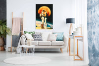 Intergalactic Love, Pictures for Home Walls, Bedroom, Living Room & Bathroom Decor