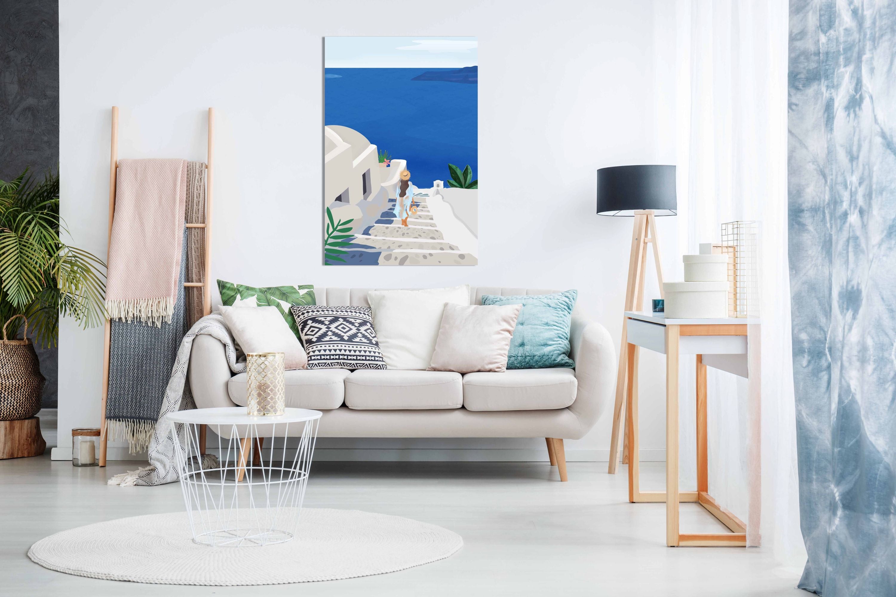 Into the Blue, Pictures for Home Walls, Bedroom, Living Room & Bathroom Decor