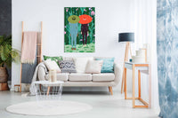 Jungle Pijamas, Pictures for Home Walls, Bedroom, Living Room & Bathroom Decor