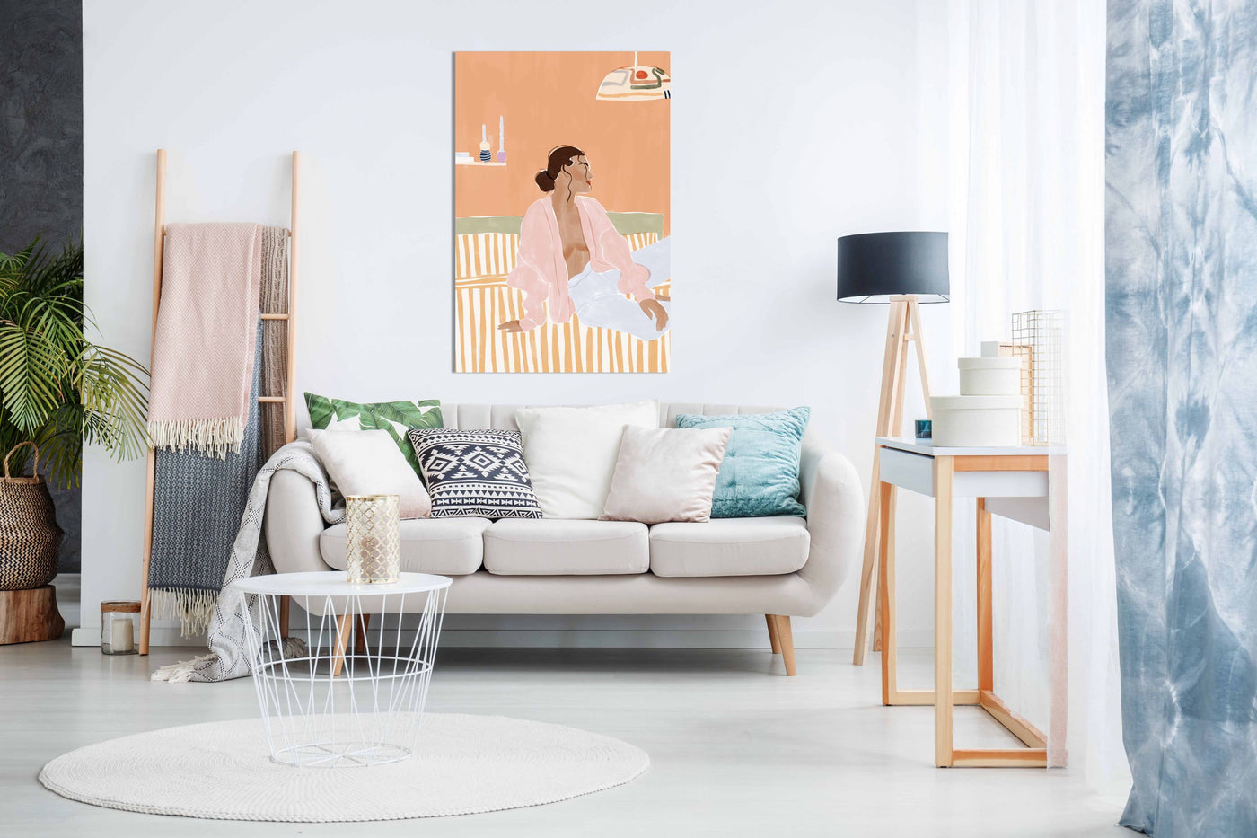 Just Let Me Chill ,Pictures for Home Walls, Bedroom, Living Room & Bathroom Decor