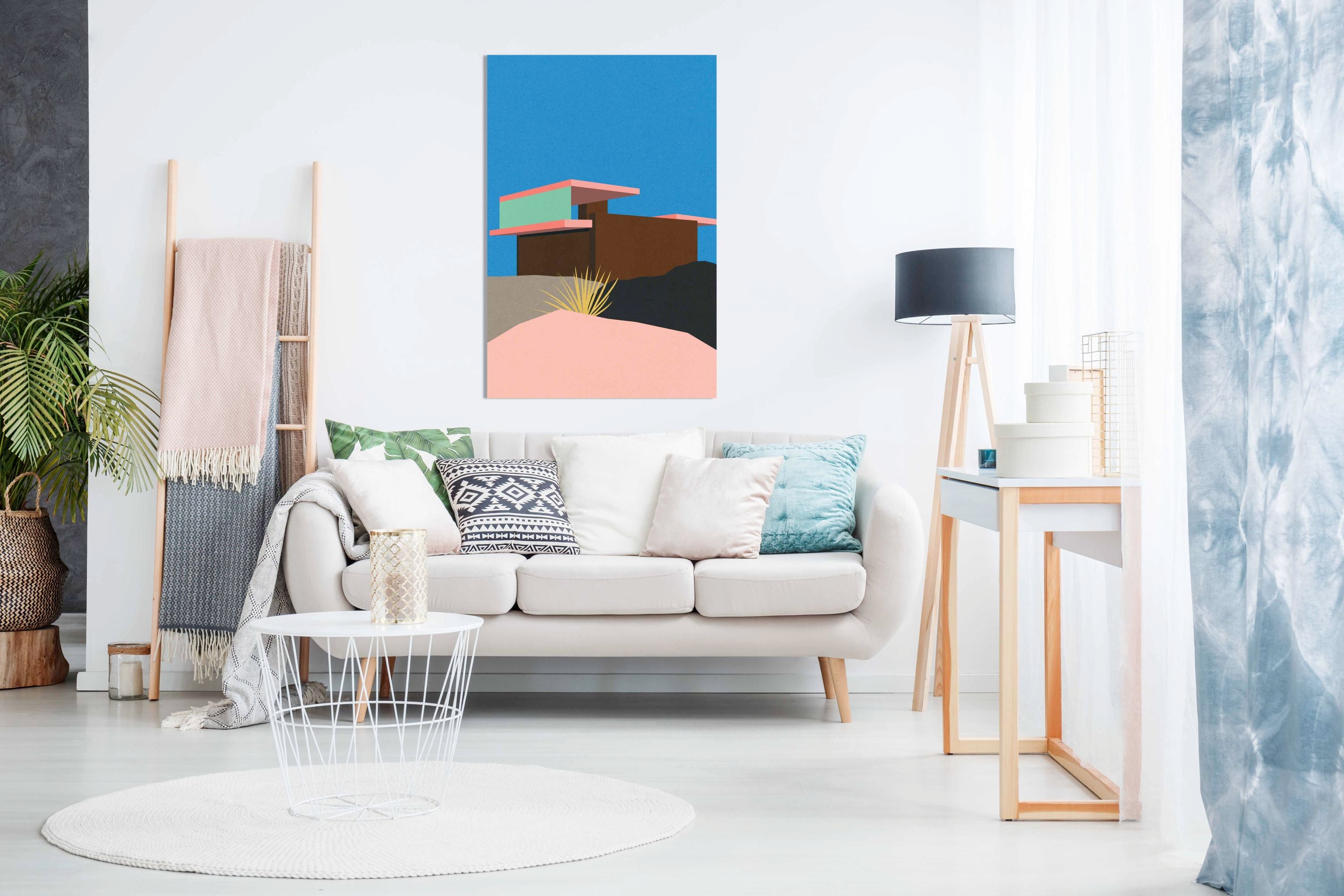 Kaufmann Desert House, Pictures for Home Walls, Bedroom, Living Room & Bathroom Decor